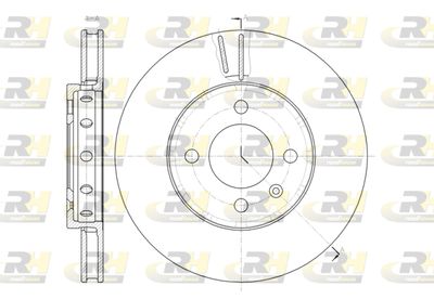 6148410 ROADHOUSE Тормозной диск