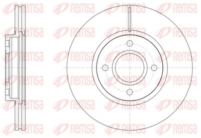 6150210 REMSA Тормозной диск