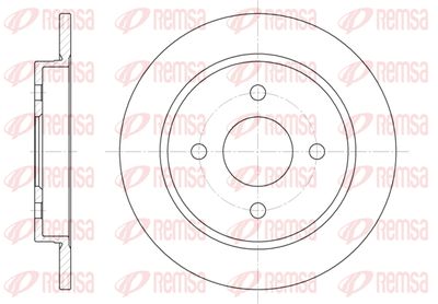 615500 REMSA Тормозной диск