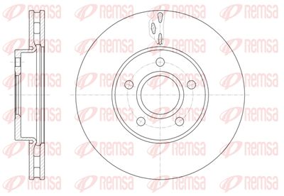 6156010 REMSA Тормозной диск