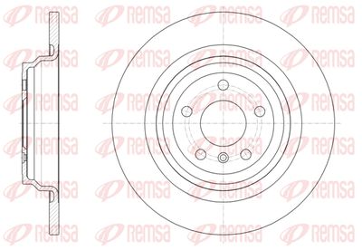 6157700 REMSA Тормозной диск