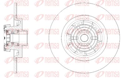 6159120 REMSA Тормозной диск