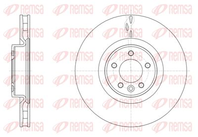 6161110 REMSA Тормозной диск
