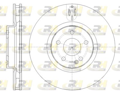 6165710 ROADHOUSE Тормозной диск