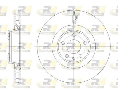 6167110 ROADHOUSE Тормозной диск