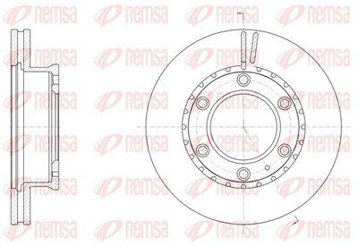 6170610 REMSA Тормозной диск