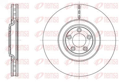 6174610 REMSA Тормозной диск