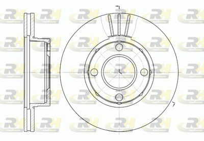 617710 ROADHOUSE Тормозной диск