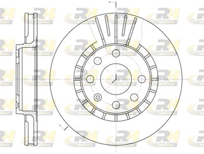 617810 ROADHOUSE Тормозной диск