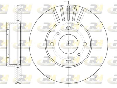 617910 ROADHOUSE Тормозной диск