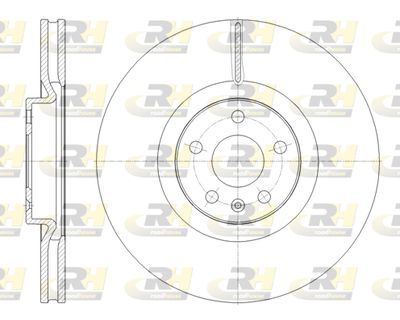 6179710 ROADHOUSE Тормозной диск