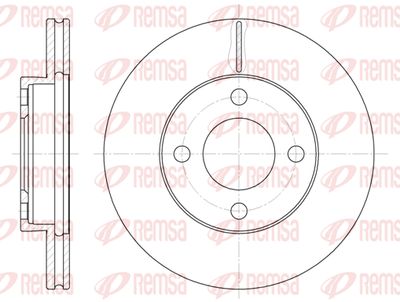 618510 REMSA Тормозной диск
