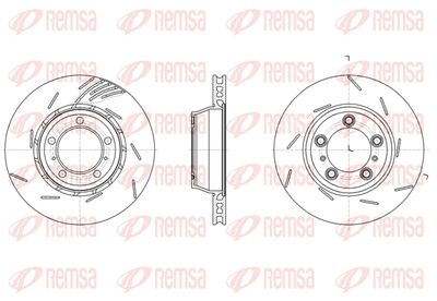 6186110 REMSA Тормозной диск