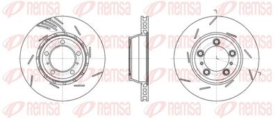 6186111 REMSA Тормозной диск