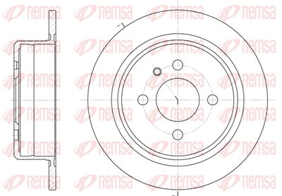 619700 REMSA Тормозной диск
