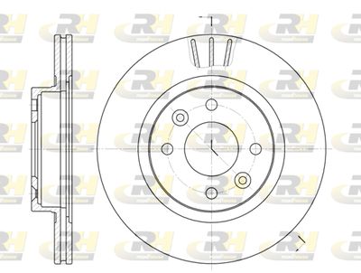 620410 ROADHOUSE Тормозной диск