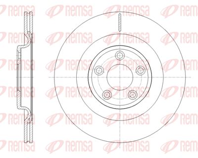 6211110 REMSA Тормозной диск