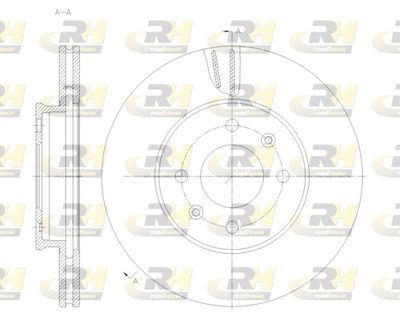 6212110 ROADHOUSE Тормозной диск