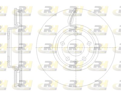 6213110 ROADHOUSE Тормозной диск