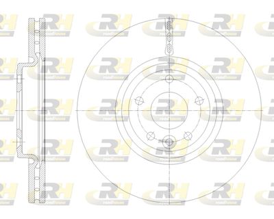 6213210 ROADHOUSE Тормозной диск