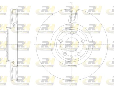 6213310 ROADHOUSE Тормозной диск