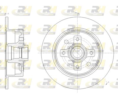 621700 ROADHOUSE Тормозной диск