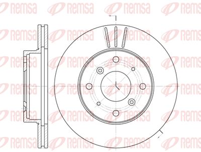 622510 REMSA Тормозной диск