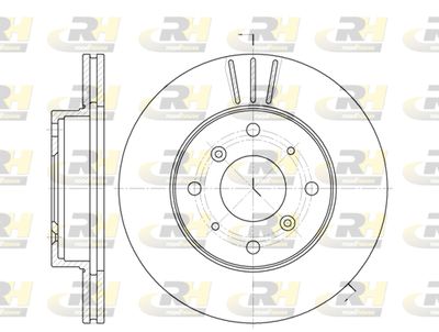 622510 ROADHOUSE Тормозной диск