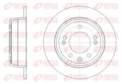 6251700 REMSA Тормозной диск