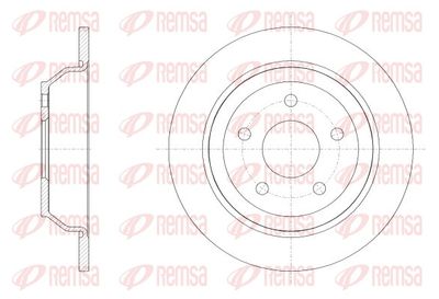 6253800 REMSA Тормозной диск