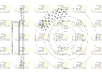 6255110 ROADHOUSE Тормозной диск