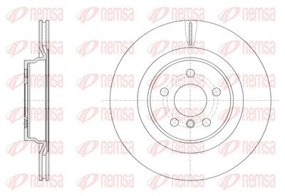 6255310 REMSA Тормозной диск