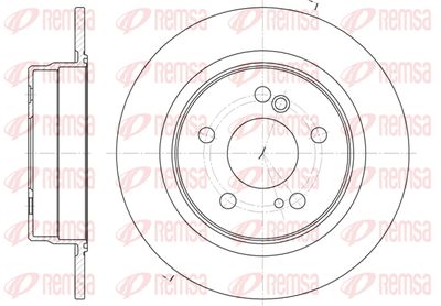 627000 REMSA Тормозной диск