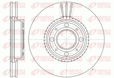 630310 REMSA Тормозной диск