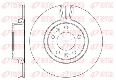 630710 REMSA Тормозной диск