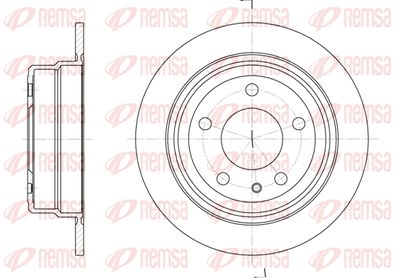 630900 REMSA Тормозной диск