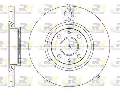 631611 ROADHOUSE Тормозной диск