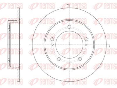 632900 REMSA Тормозной диск