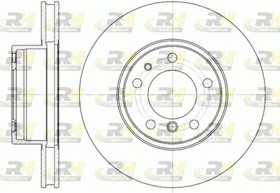 634910 ROADHOUSE Тормозной диск