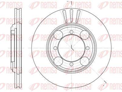 637510 REMSA Тормозной диск