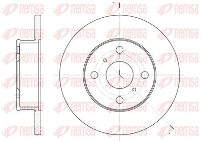 640100 REMSA Тормозной диск