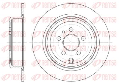 650200 REMSA Тормозной диск