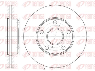 657110 REMSA Тормозной диск