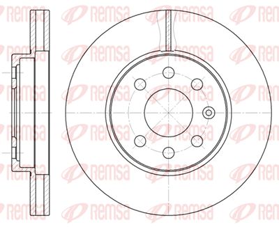 657310 REMSA Тормозной диск