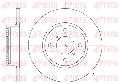 662100 REMSA Тормозной диск