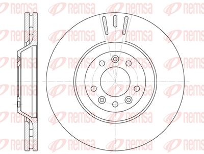 669110 REMSA Тормозной диск