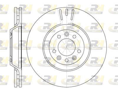 669110 ROADHOUSE Тормозной диск