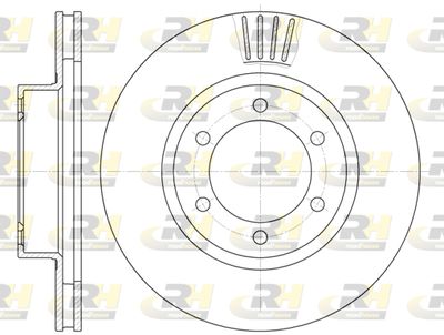 670610 ROADHOUSE Тормозной диск