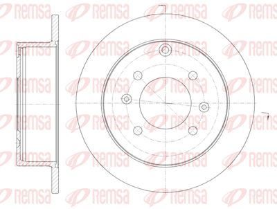 675700 REMSA Тормозной диск
