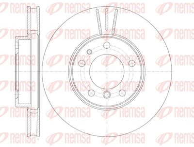 677810 REMSA Тормозной диск